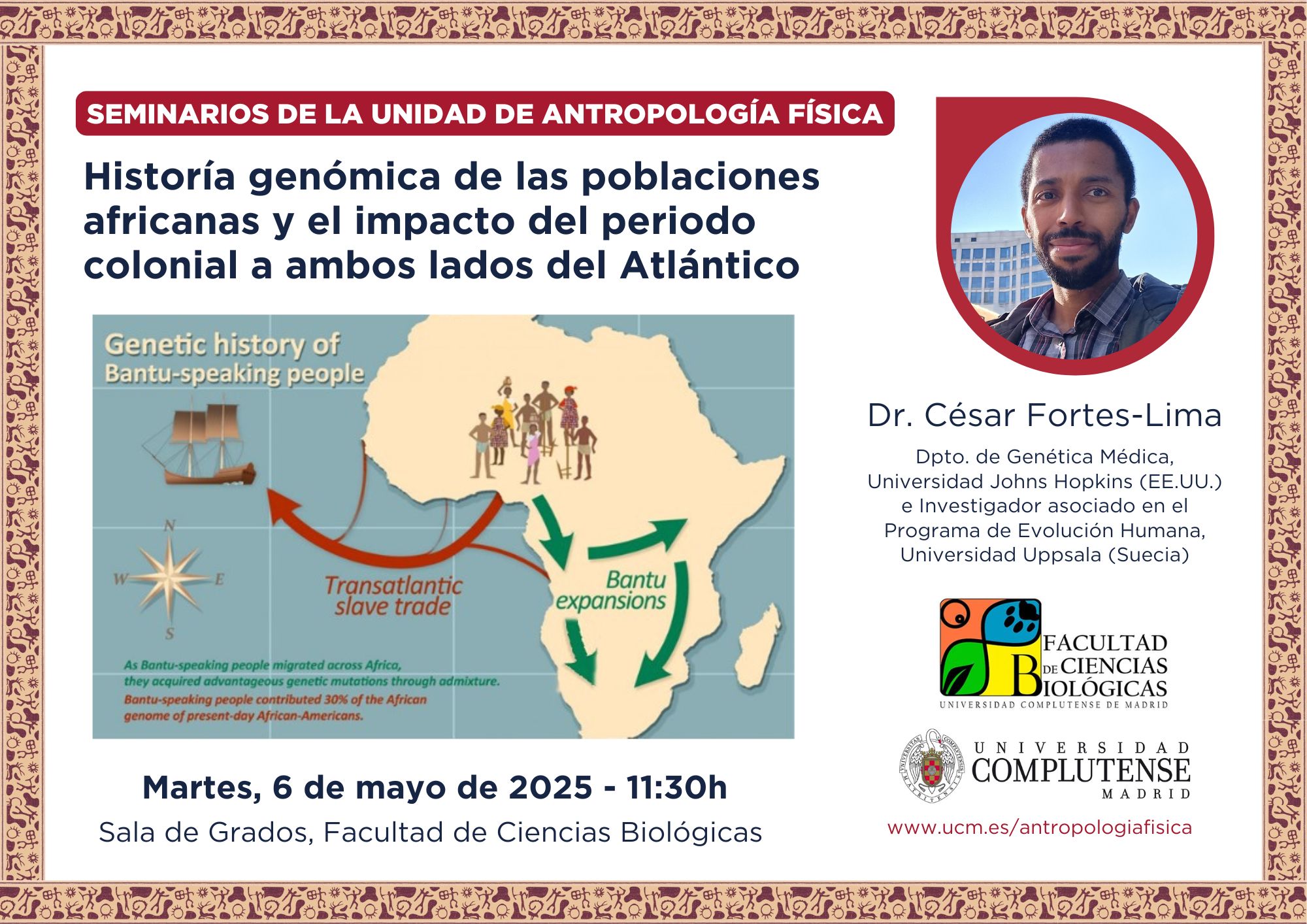 Historia genómica de las poblaciones africanas y el impacto del periodo colonial a ambos lados del Atlántico